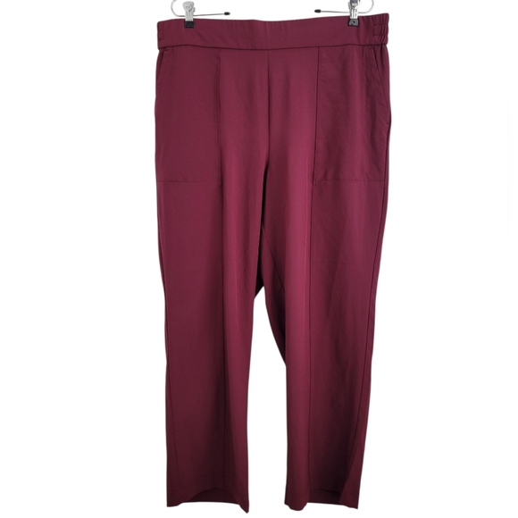 LOFT Lou & Grey Straight Leg Pants with Pockets - Picture 1 of 8